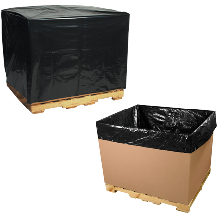 Black Pallet Covers & Bin Liners