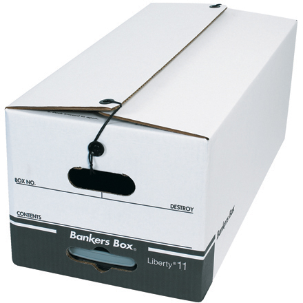 BANKERS BOX® String & Button File Storage Boxes