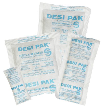 Clay Desiccants - Tyvek® Bags