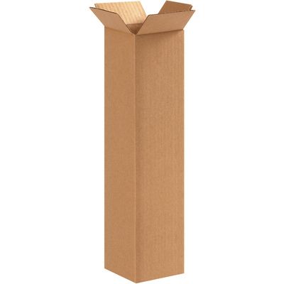 4 x 4 x 16" Tall Corrugated Boxes