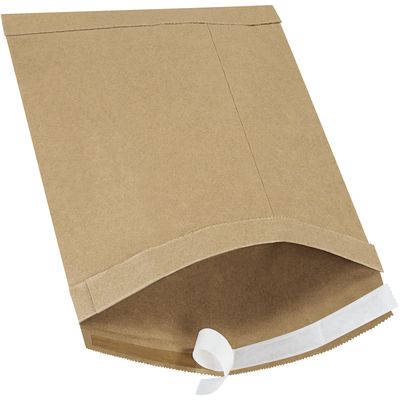 8 1/2 x 14 1/2" Kraft #3 Self-Seal Padded Mailers