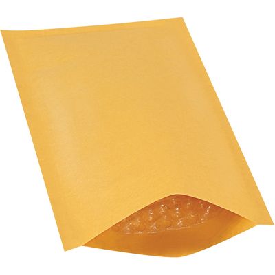 5 x 10" Kraft (25 Pack) #00 Heat-Seal Bubble Mailers