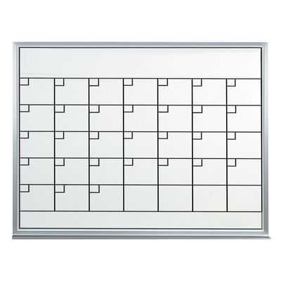 3 x 2' Dry Erase Calendar - 1 Month