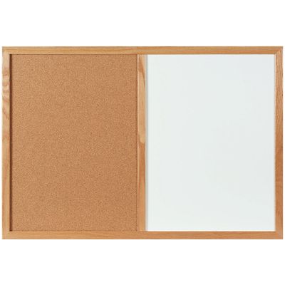 Combination Dry Erase/Cork Board 3 x 2'