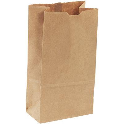 4 5/16 x 2 7/16 x 7 7/8" Kraft Hardware Bags