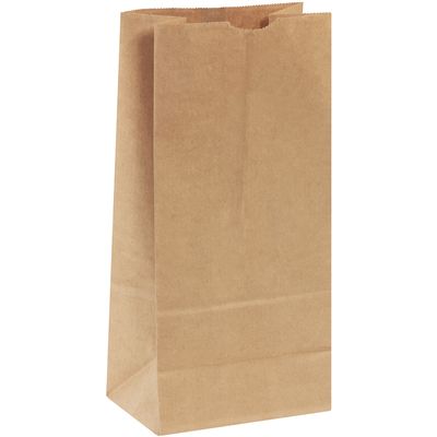 6 5/16 x 4 1/8 x 13 3/8" Kraft Hardware Bags