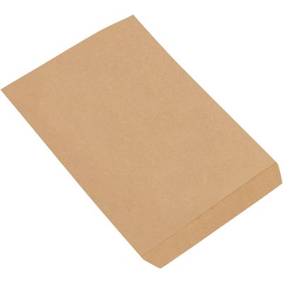 8 1/2 x 11" Kraft Flat Merchandise Bags