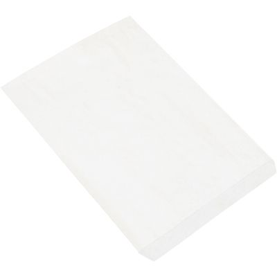 10 x 13" White Flat Merchandise Bags