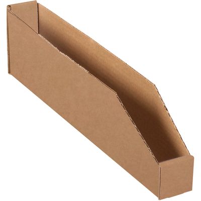 2 x 18 x 4-1/2" Kraft Bin Boxes