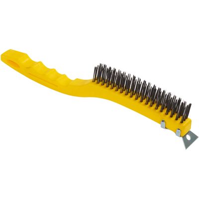 Rubbermaid® Wire Brush with Scraper - 14"