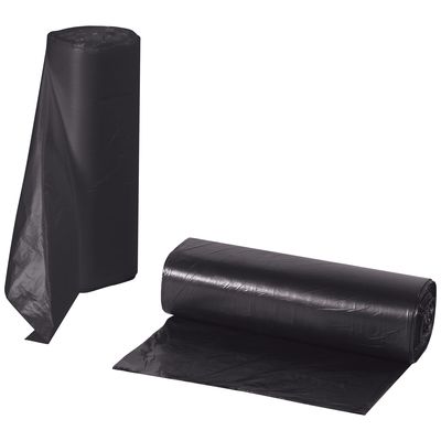 High Density Trash Liners - Black, 33 Gallon, .63 Mil.