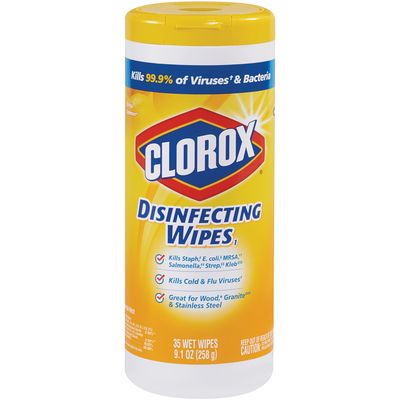 Clorox® Disinfecting Wipes - Lemon Scent - 35 Count