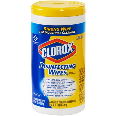 Clorox® Disinfecting Wipes - Lemon Scent - 75 Count