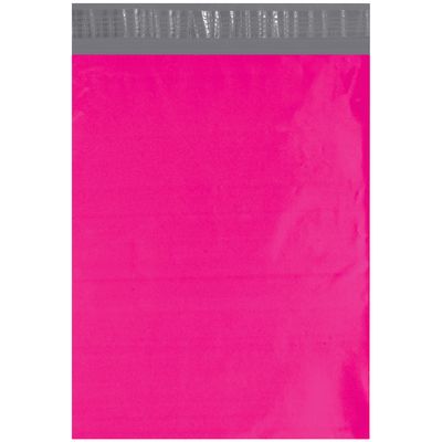 12 x 15 1/2" Pink Poly Mailers