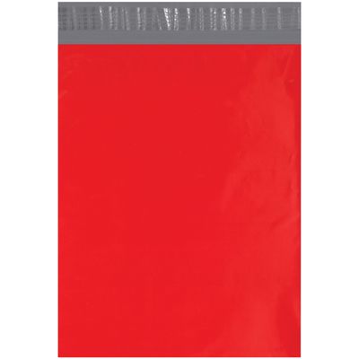 12 x 15 1/2" Red Poly Mailers