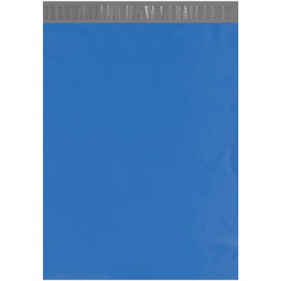 14 1/2 x 19" Blue Poly Mailers