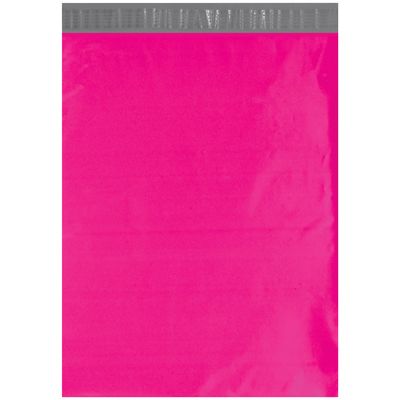 14 1/2 x 19" Pink Poly Mailers