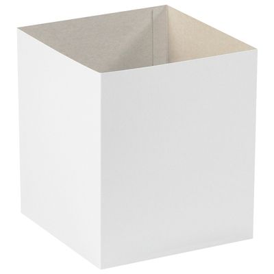 8 x 8 x 9" White Deluxe Gift Box Bottoms