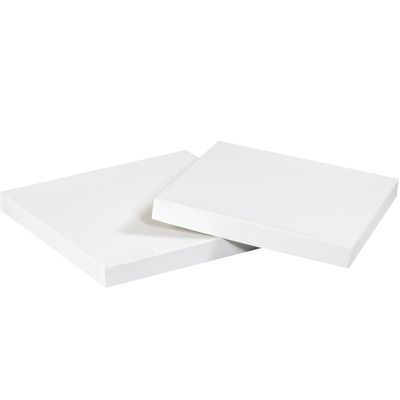 12 x 12" White Deluxe Gift Box Lids