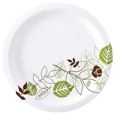 Dixie® Paper Plates - 10 1/4" Heavyweight, White