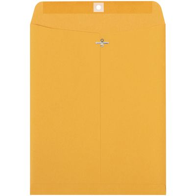 9 1/2 x 12 1/2" Kraft Clasp Envelopes