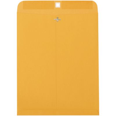 12 x 15 1/2" Kraft Clasp Envelopes