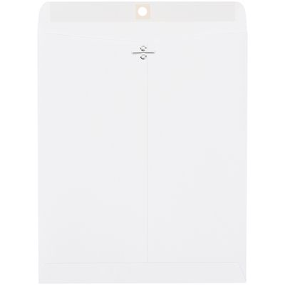 9 x 12" White Clasp Envelopes