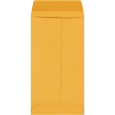 3 1/2 x 6 1/2" Kraft Gummed Envelopes