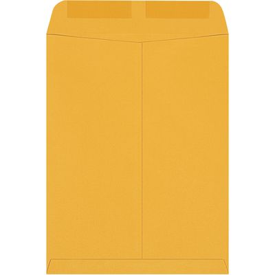 9 1/2 x 12 1/2" Kraft Gummed Envelopes