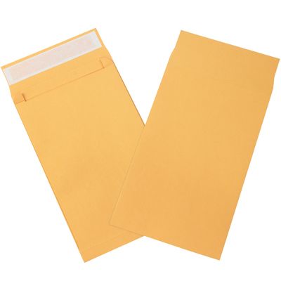 10 x 15 x 2" Kraft Expandable Self-Seal Envelopes