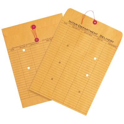 10 x 13" Kraft Inter-Department Envelopes