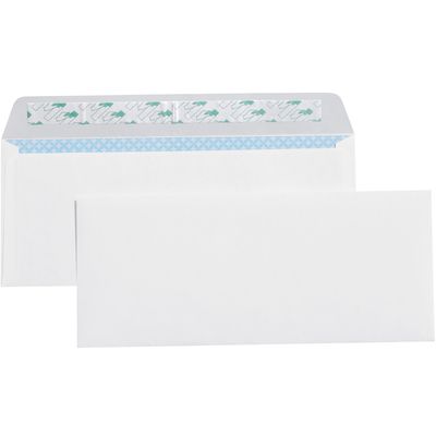 4 1/8 x 9 1/2" - #10 Plain Self-Seal Business Envelopes with Security Tint