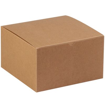 10 x 10 x 6" Kraft Gift Boxes