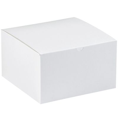 12 x 12 x 9" White Gift Boxes