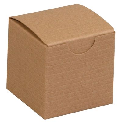 2 x 2 x 2" Kraft Gift Boxes