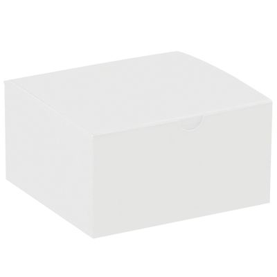 5 x 5 x 3" White Gift Boxes