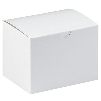 6 x 4 1/2 x 4 1/2" White Gift Boxes