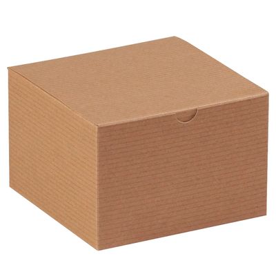 6 x 6 x 4" Kraft Gift Boxes