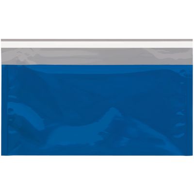 6 1/4 x 10 1/4" Blue Metallic Glamour Mailers