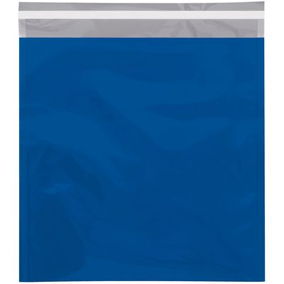 10 3/4 x 13" Blue Metallic Glamour Mailers