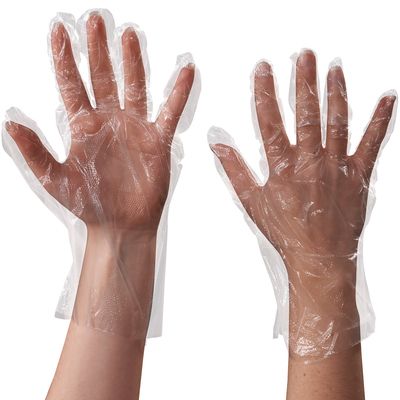 Clear Poly Gloves 1 Mil