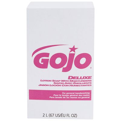 GOJO® Deluxe Lotion Soap with Moisturizers Refill Box - 2,000 mL