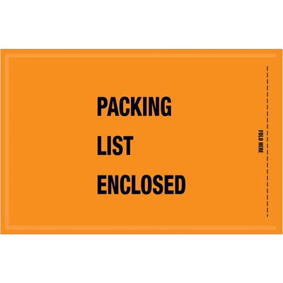 5 1/4 x 8" - Mil-Spec "Packing List Enclosed" Envelopes