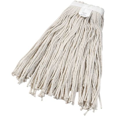 Cut-End Wet Mop Head, Cotton - #24