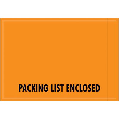 4 1/2 x 6" - "Packing List Enclosed" Envelopes