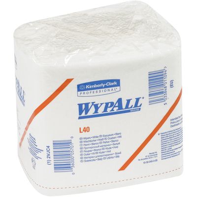 Kimberly Clark® WypALL® L-40 1/4 Fold All Purpose Wipers Bulk Pack