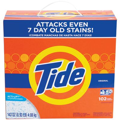 Tide® High Efficiency Powder Detergent - 143 oz. Box