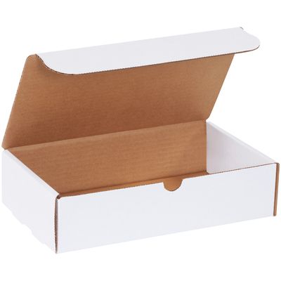 11 x 6 1/2 x 2 3/4" White Literature Mailers