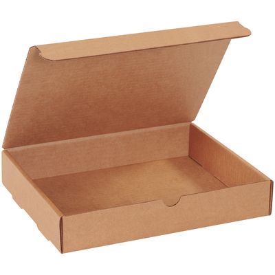 11 1/8 x 8 3/4 x 2" Kraft Literature Mailers