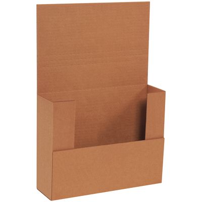 11 x 8 1/2 x 3" Kraft Easy-Fold Mailers